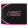 thumbnail image 1 of Sports Research Sweet Sweat Waist Trimmer, Small, Black & Pink, 1 Belt, 1 of 9