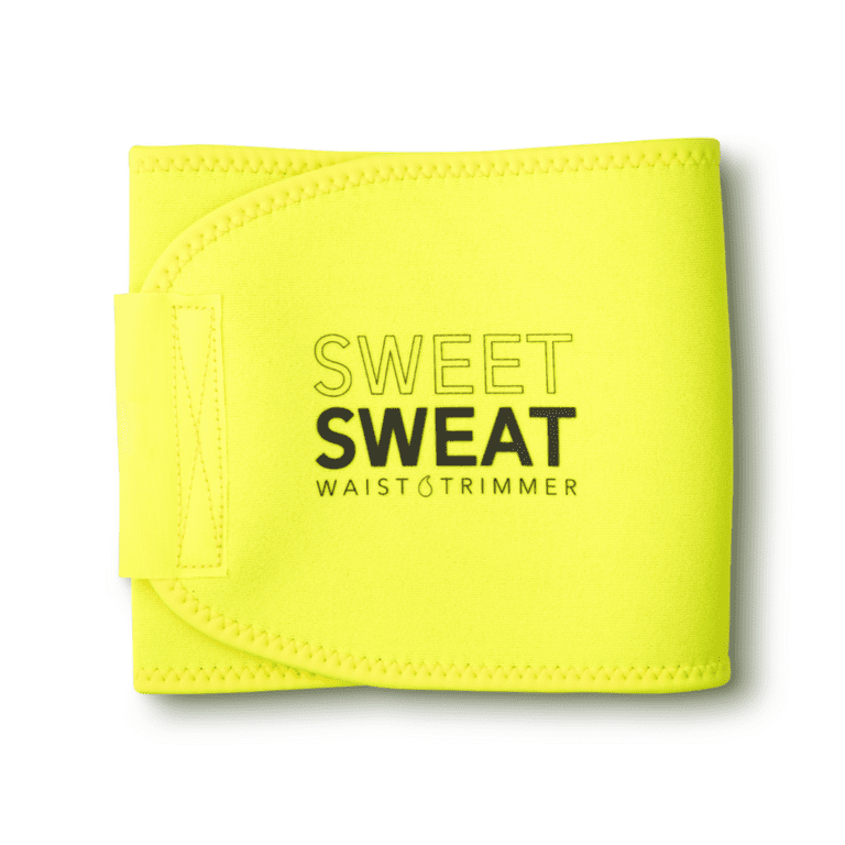 Sweet Sweat Waist Trimmer Neon Yellow Premium Waist Trainer