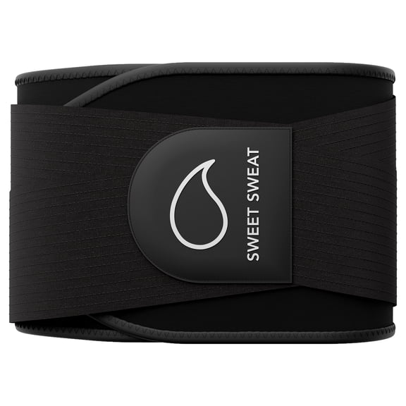 Sweet Sweat Waist Trimmer Pro - Black/White M/L