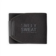 Sweet Sweat Waist Trimmer, by Sports Research - Matte Black - L