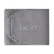 Sweet Sweat Waist Trimmer, by Sports Research - Matte Gray - XL