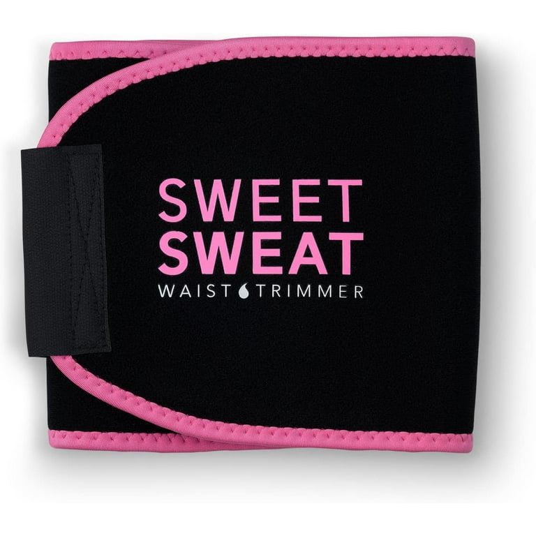 Sweet Sweat Waist Trimmer for Women and Men Sweat Band Waist Trainer for High Intensity Training Workouts 5 Sizes Walmart