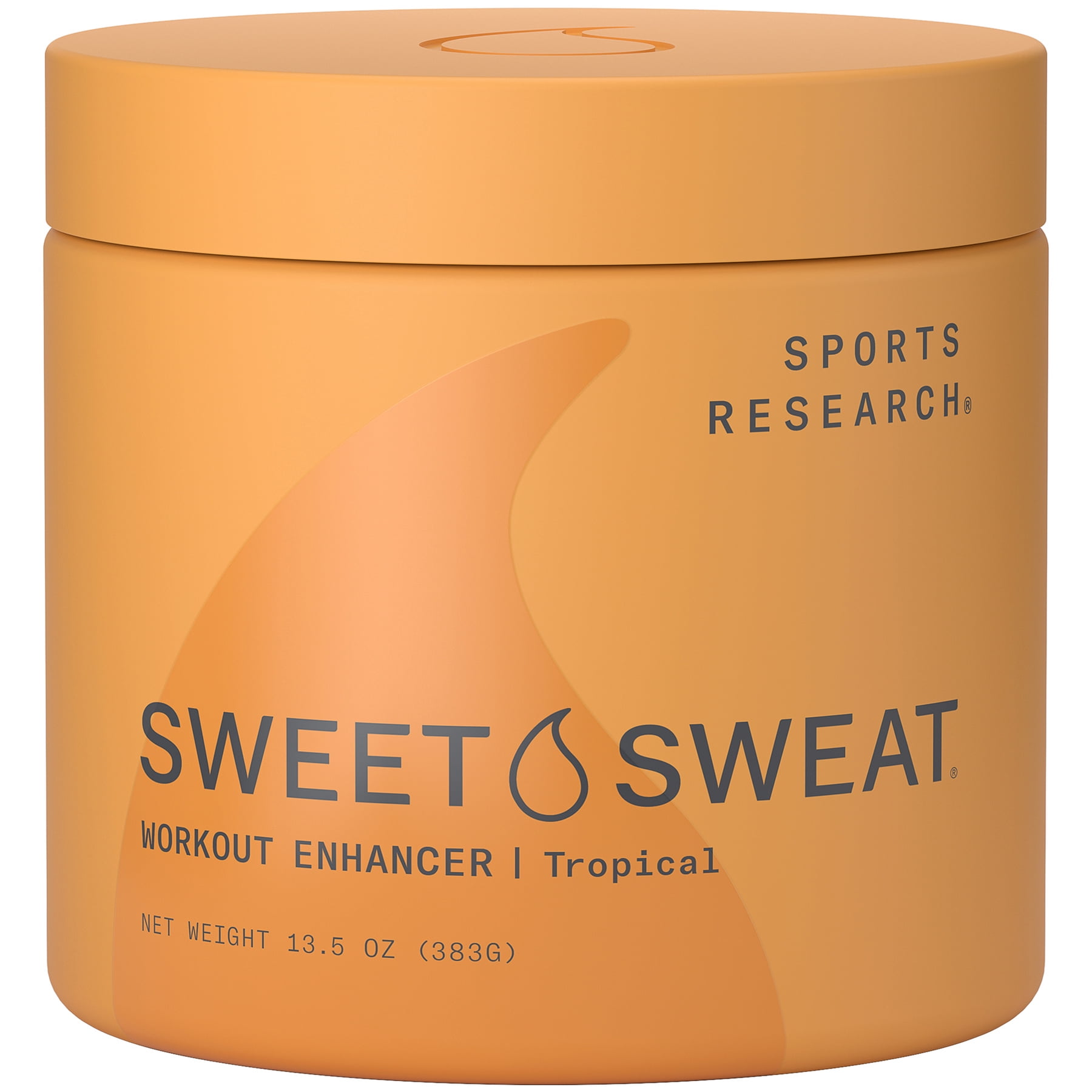 Sports Research, Sweet Sweat Workout Enhancer Gel, 13.5oz Jar