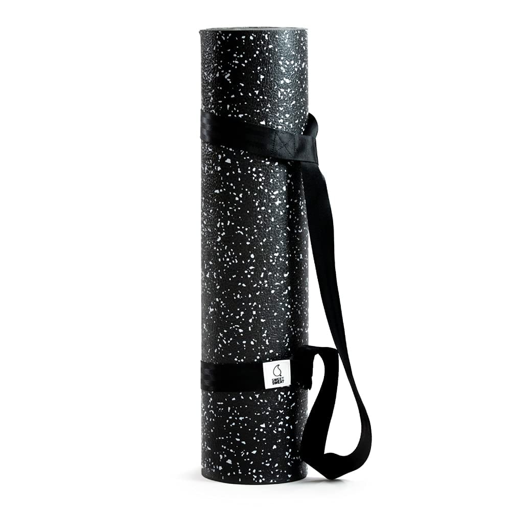Sweet Sweat Yoga Mat - W/ Yoga Mat Carrier Strap (72"L x 24"W)