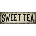 thumbnail image 1 of Sweet Tea Chic Vintage Look Farm House Wall Decor 6x18 Metal Sign 106180028065, 1 of 1