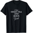 thumbnail image 1 of Sweet Tea and Jesus T Shirt Southern Raised Tee, 1 of 4