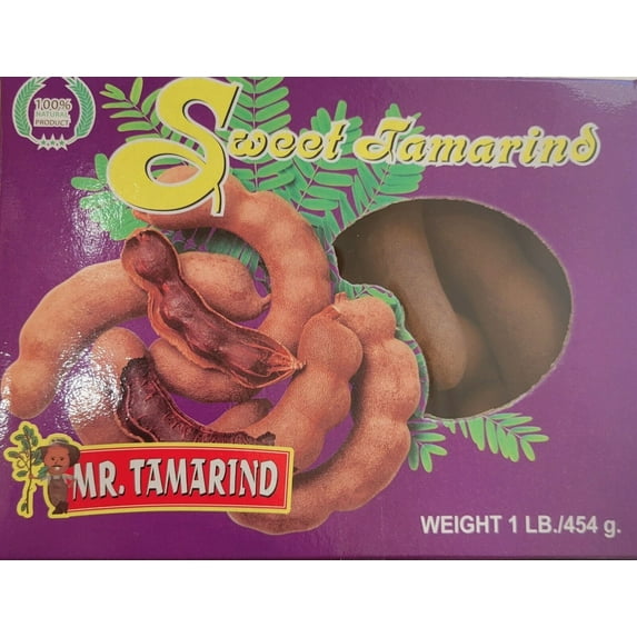 Sweet Thai Tamarind - Fresh & Seedless (454g - 1 lb Pack)