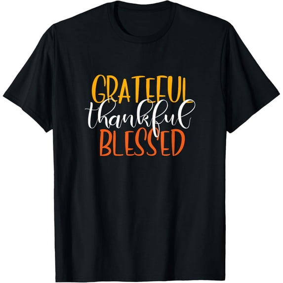 Sweet Thanksgiving Day Gift - Grateful Blessing T-Shirt