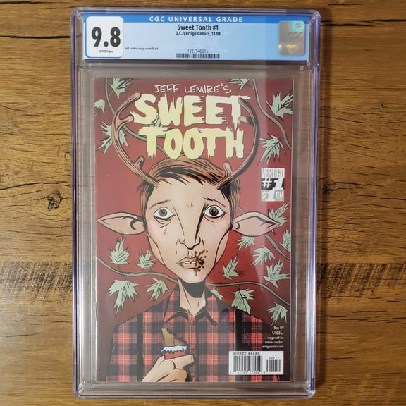Sweet Tooth #1 - CGC 9.8 Comic Book