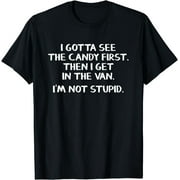 Sweet Tooth's Candy Quest T-Shirt: Unveiling the Sweets before Boarding the Van!