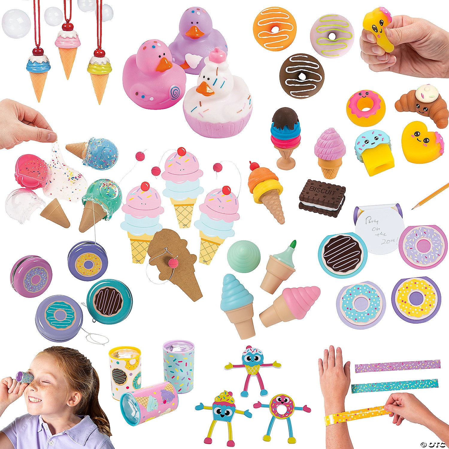Sweet Treats Handouts & Party Favors Assortment Kit - 252 Pieces