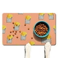 thumbnail image 1 of Sweet Treats Ice Cream Dessert Food Pattern Summer Colorful Dog Food Mat Absorbent Waterproof Non-Slip Durable Pet Feeding Mat, 1 of 1