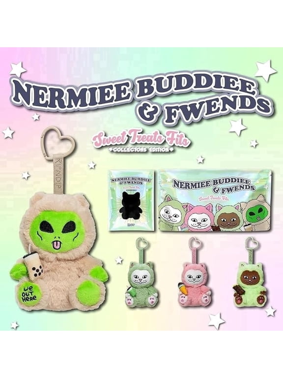 Sweet Treats Nermbooboo Blind Box Assort Keychain by RipNDip (Single Pack)