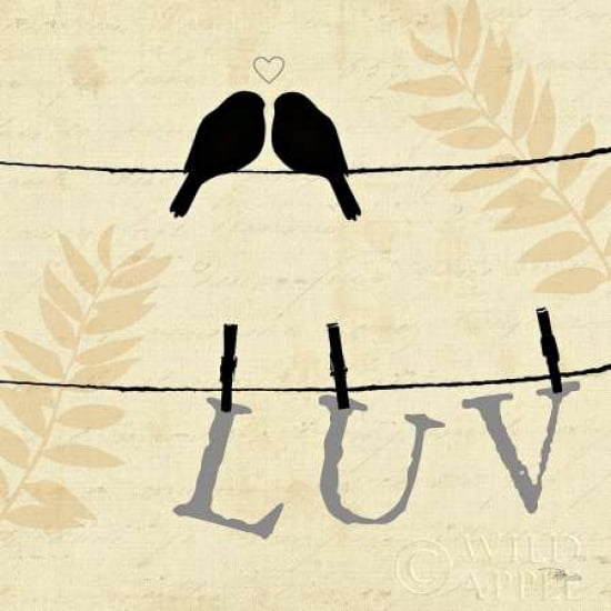 Sweet Tweets II Canvas Art - Pela Studio (24 x 24)