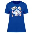 thumbnail image 1 of Sweet Unicorn Desserts Tee Women's -Image by Shutterstock, 1 of 2