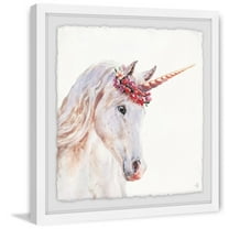 Sweet Unicorn Framed Painting Print