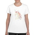 thumbnail image 1 of Sweet Unicorn I A T-Shirt Women -Victoria Barnes Designs, Female 4X-Large, 1 of 4