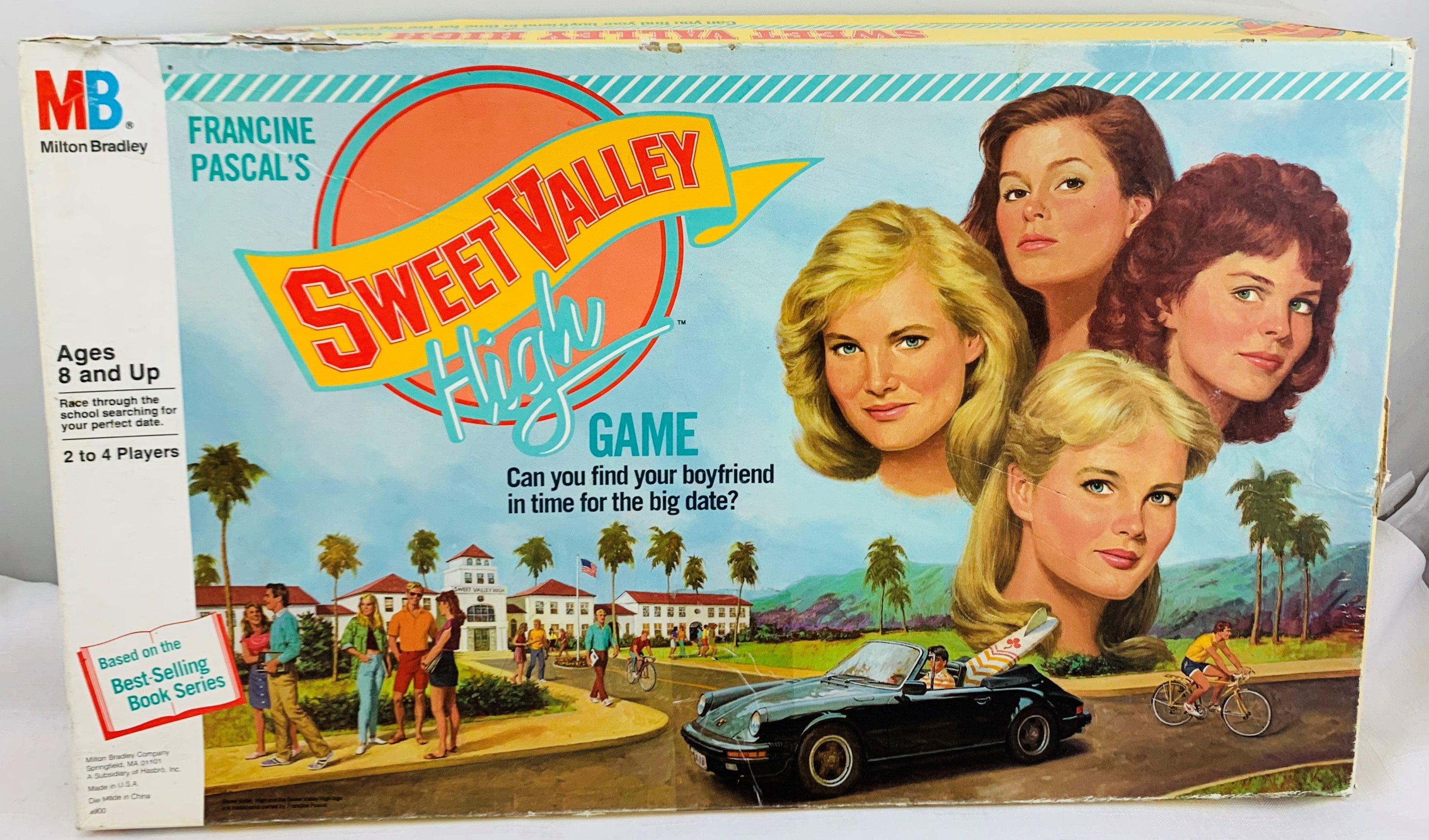 Sweet Valley High Game - 1988 - Milton Bradley