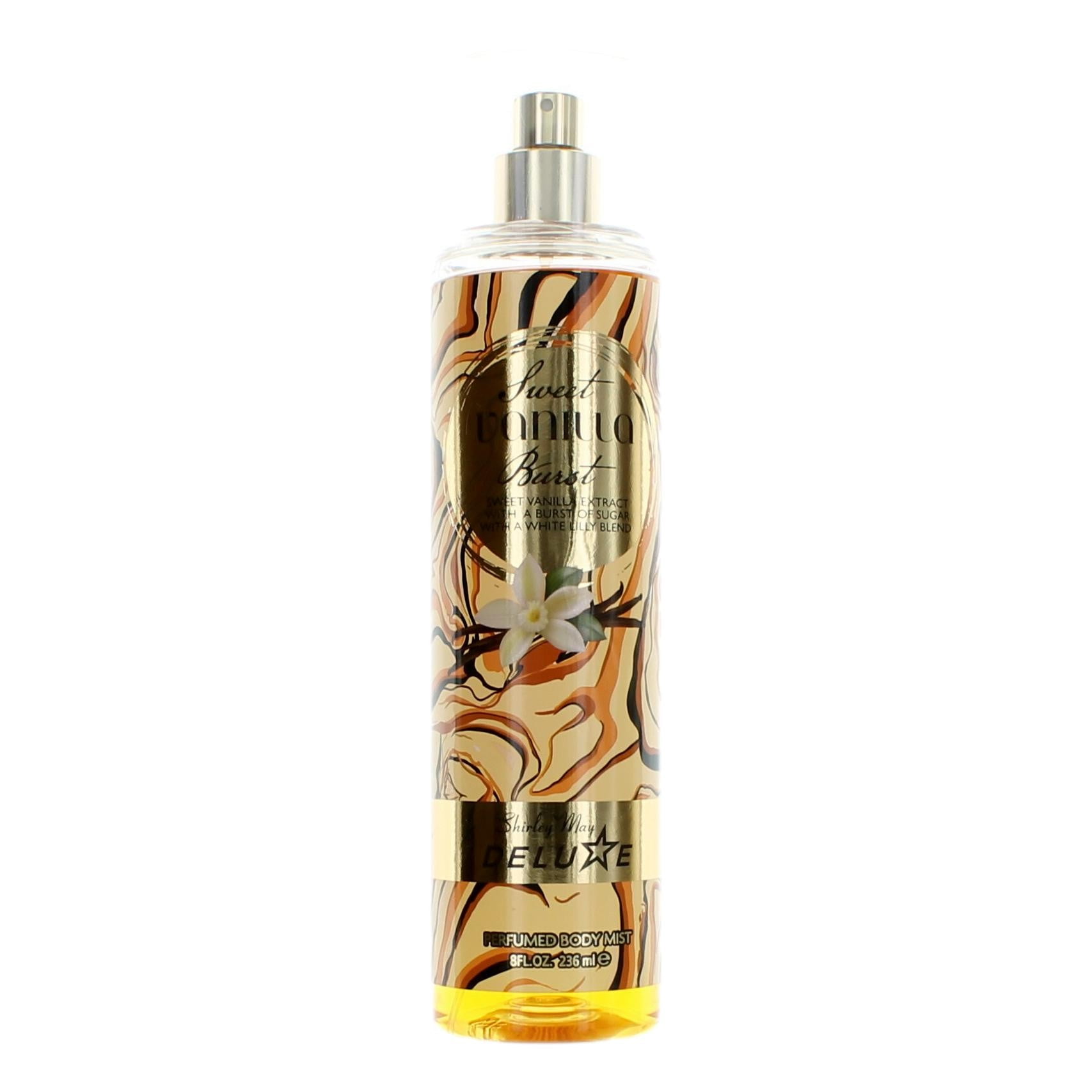 Shirley May Deluxe Sweet Vanilla Burst, 8 oz Sugary Perfumed