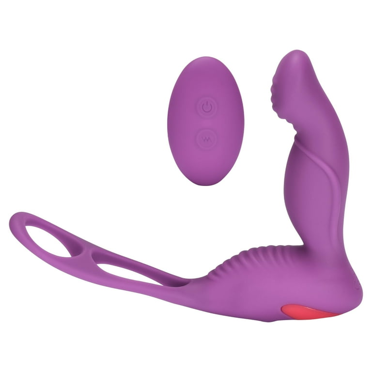 Sweet Vibrations Male Anal Sex Toys - Thrusting Anal Prostate Massager  Vibrator, Powerful Motor - Multiple Thrusting & Vibration Modes - Adult Sex  Toys for Men, Women and Couple Pleasure - Purple