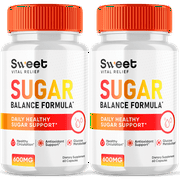 Sweet Vital Relief Glyco Balance Formula Pills Advanced Glycogen Support 120 Capsules