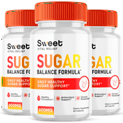 Sweet Vital Relief Glyco Balance Formula Pills Advanced Glycogen Support 180 Capsules