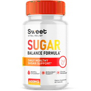 Sweet Vital Relief Glyco Balance Formula Pills Advanced Glycogen Support 60 Capsules