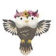 thumbnail image 1 of Sweet Woodland Baby Owl Embroidered Iron on/Sew Patch [4.85" X 4.8"], 1 of 2