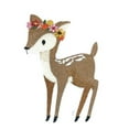 thumbnail image 1 of Sweet Woodland Fawn Embroidered Iron on/Sew patch [4.85" X 3.29"], 1 of 3