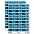thumbnail image 1 of Sweet Work Candy Teacher Student School Sticker Set - Light Blue - Gloss Finish - 1.75" Medium, 1 of 7