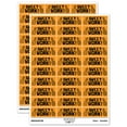 thumbnail image 1 of Sweet Work Pineapples Teacher Student School Sticker Set - Orange - Gloss Finish - 1.75" Medium, 1 of 7