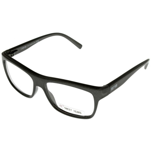Sweet Years Eyewear Frame Black rectangular Italian Made SY362 04