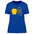 thumbnail image 1 of Sweet Yellow Pepper T-Shirt Women -Image by Shutterstock, Female Medium, 1 of 2