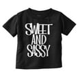thumbnail image 1 of Sweet and Sassy Funny Cute Attitude Youth T Shirt Tee Girls Infant Toddler Brisco Brands 12M, 1 of 5