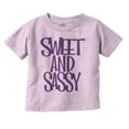 thumbnail image 1 of Sweet and Sassy Funny Cute Attitude Youth T Shirt Tee Girls Infant Toddler Brisco Brands 12M, 1 of 5