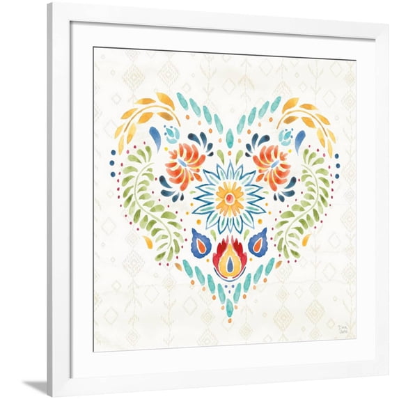 Art.com Sweet and Spicy XIV Art Print by Dina June, White Frame Wall Art, 38" x 38"