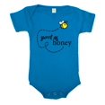 thumbnail image 1 of Sweet as Honey Cute Baby Rompers, Short sleeve Baby bodysuits - Royal CA165BABY S6 3-6, 1 of 2