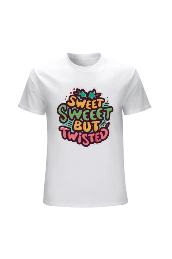 Sweet but Twisted Funny Men's T-Shirt Hilarious Humor Tee Gift