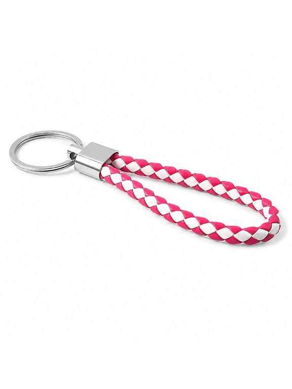 -Braided Wrist Strap Keychain, Key Ring Lanyard for Keys, Bags & Accessories (Assorted Color)