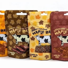 Sweet on Vermont Maple Brittle with Almonds, 2 oz, 4-Pack Assortment