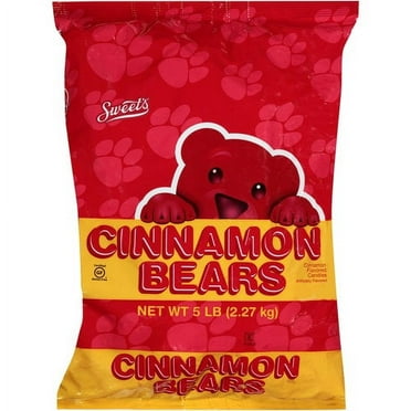 Sweet's Cinnamon Bears Candies, 5 lb.