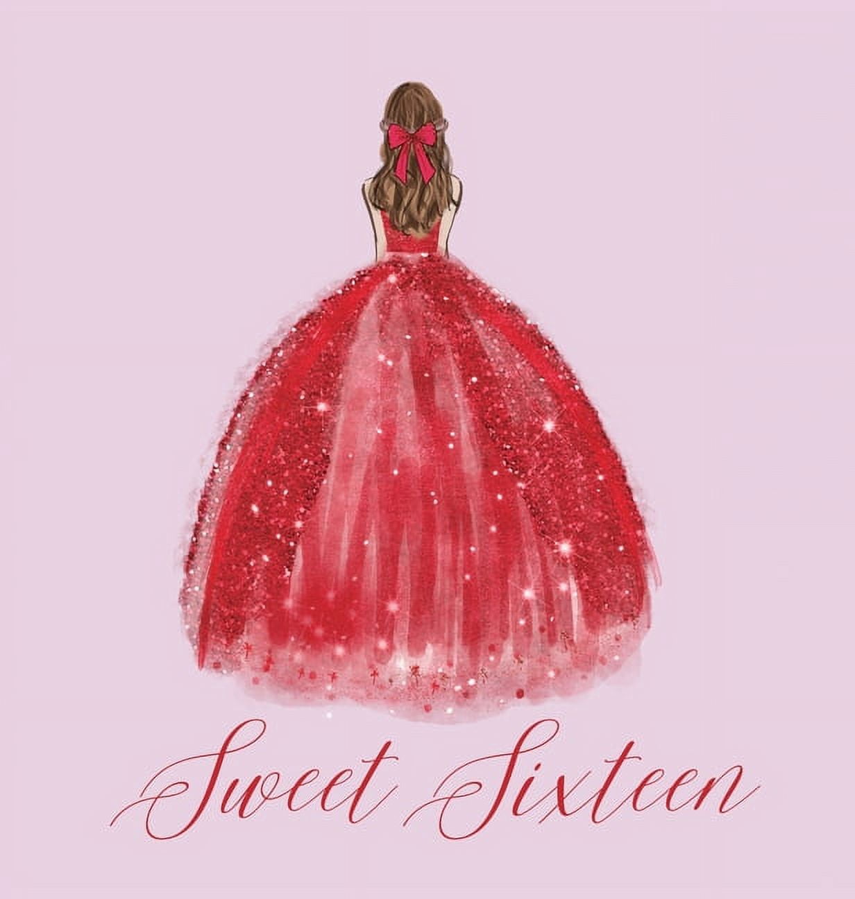 Sweet Sixteen Guest Book, Party Guest Book, Birthday Party Guest Book to Sign