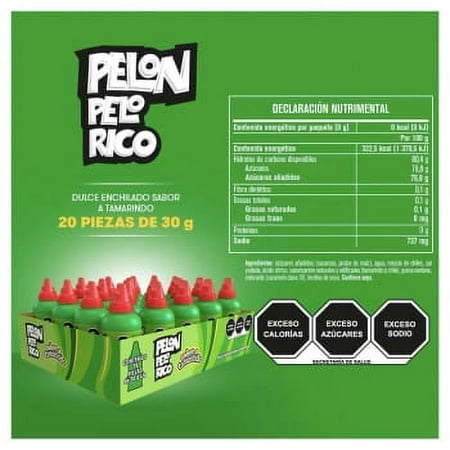 Pelon Pelo Rico 1oz Tamarind Flavored Candy (Pack of 20)