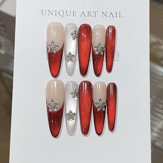 [Sweet wine red] Y autumn and winter flash noble gem red water light ...
