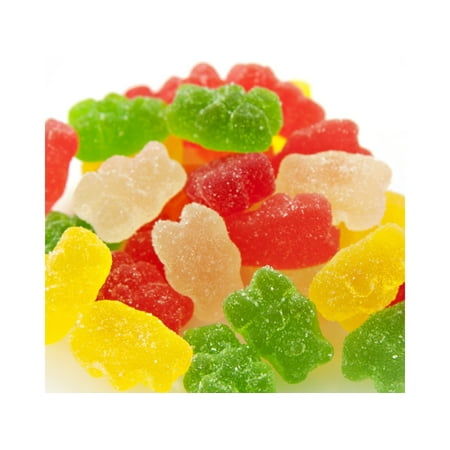 SweetGourmet Assorted Sour Gummi Bears | Assorted Flavor Bulk Candy Gummy | 1 Pound
