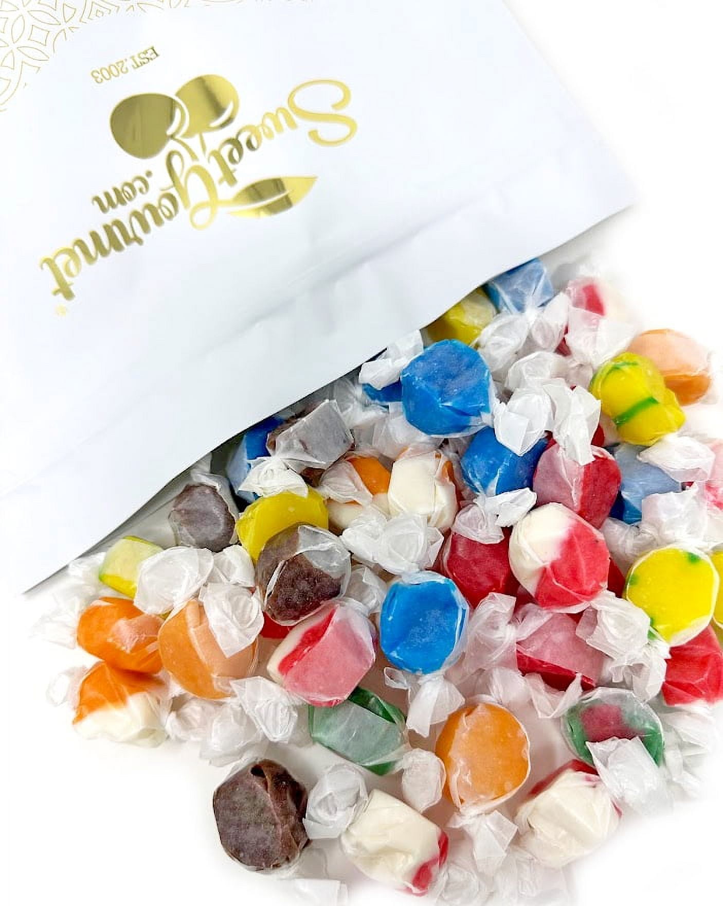 SweetGourmet Assorted Whipped Salt Water Taffy Boardwalk Sweet Treat