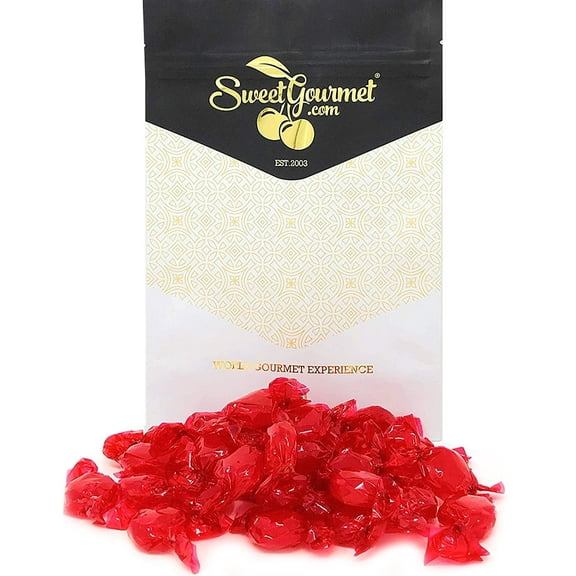 SweetGourmet Cinnamon Discs | Arcor Premium Bulk Wrapped Hard Candy | 1 Pound