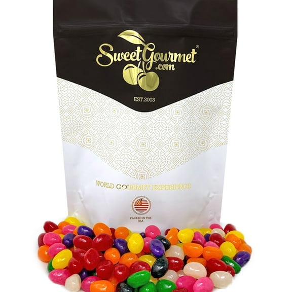 SweetGourmet Classic Flavors Jelly Beans Bulk Candy | 1 Pound