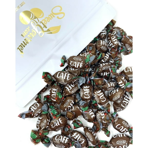 SweetGourmet Coffee Flavored Filled Hard Candy | Arcor Wrapped Bulk | 3 Pounds