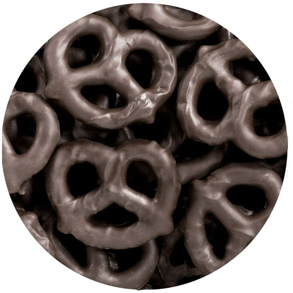 SweetGourmet Dark Chocolate Covered Mini Pretzels | 2 Pounds